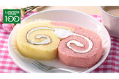 VL 2色のロールケーキ(いちごとメロン)
