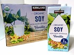 カークランドシグネチャー オーガニック豆乳 バニラ味　946ml×12本