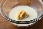 西京味噌ホワイトソースは味噌と豆乳1:2