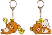 【ナノハナとリラックマ・コラボグッズ】アクリルキーホルダー