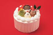 苺のクリスマスショートケーキ