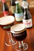 ベルギービールの樽生も楽しめるドラフトビール