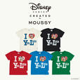 ＜Disney SERIES CREATEDby MOUSSY＞I LOVE MM TSJ各7,700円