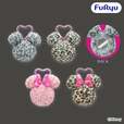 『ミッキーマウス＆ミニーマウス　　ギャルっぽレオパード　ふわふわミニミラー』（全4種類）