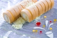 クリスタルパレス・レストラン　ロールケーキ（杏仁風味）