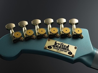ブルックの Shark Guitar を完全再現 One Piece 島村楽器コラボで 実用性もバツグンの限定ギター完成 Medery Character S