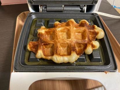 スイーツ】韓国発の『クロッフル』を自宅で♪“ザク＆モチ”食感を楽しむ
