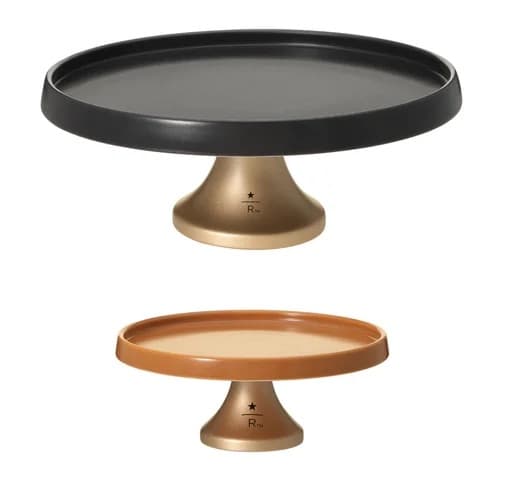 スターバックス リザーブ® ロースタリー 東京『ホリデーグッズコレクション』スターバックス リザーブ® セラミックケーキスタンドS　￥5,500　/　L ￥9,500