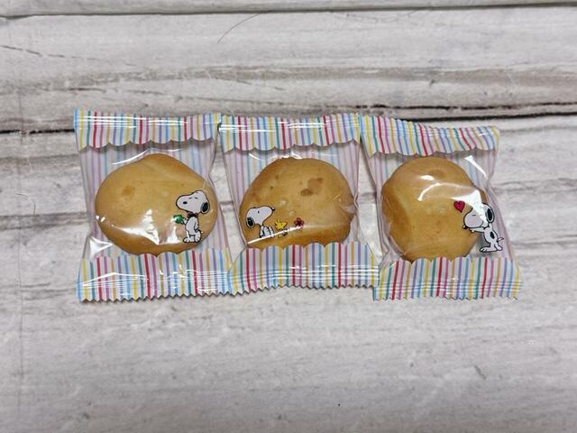 スヌーピーのパッケージがキュートなクッキー