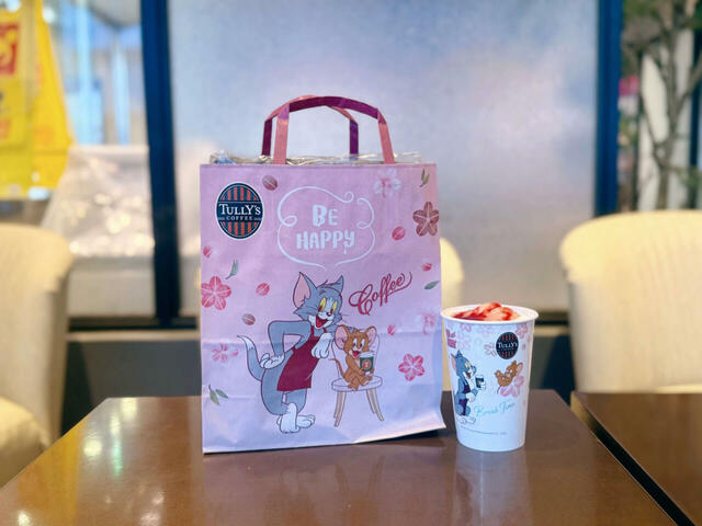 2025年2月5日（水）からスタートした、「TULLY'S COFFEE（タリーズコーヒー）」と「トム＆ジェリー」のコラボグッズをレビュー♪