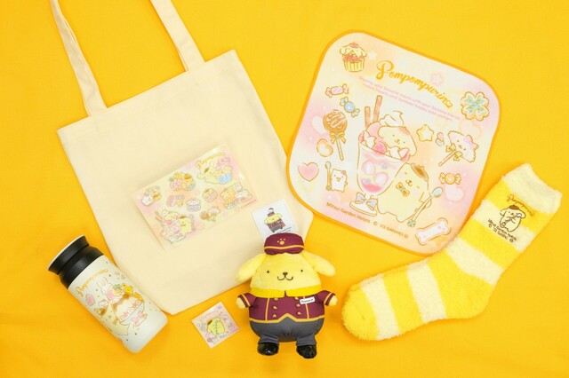 【三井ガーデンホテル銀座五丁目】ポムポムプリンルームに宿泊するともらえるグッズ