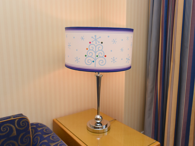 照明もクリスマス仕様