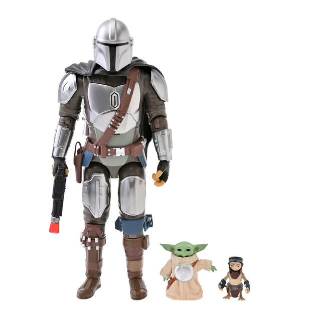 スター・ウォーズ マンダロリアン、グローグー、Minch トーキングアクションフィギュア ライトアップ＆サウンド THE MANDALORIAN AND GROGU 5,500円