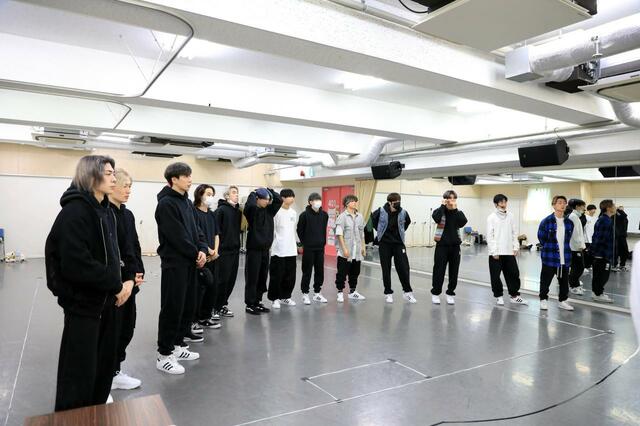 声出しを終えてメンバーがズラリ