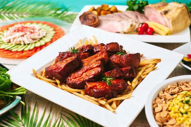 「​​​スタミナ肉料理＆スパイシーフェア」＜期間：2026年6月1日～8月31日＞【【ホテル日航大阪】暑くても食欲をそそる！夏こそ食べたい“肉”がメインのランチ＆ディナーブッフェ『スタミナ肉料理＆スパイシーフェア』開催！】