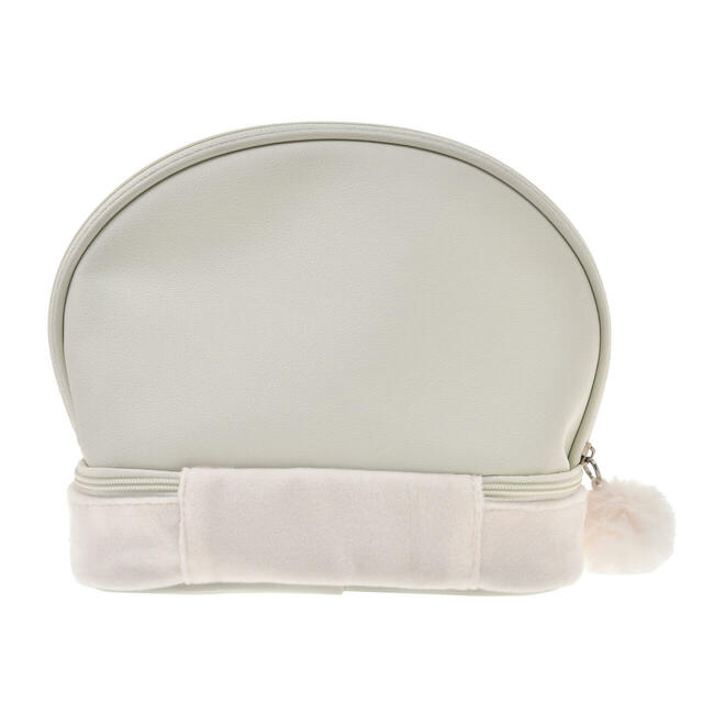 プーさん、ピグレット、イーヨー ポーチ 2段式 WHITE POOH 3,300円