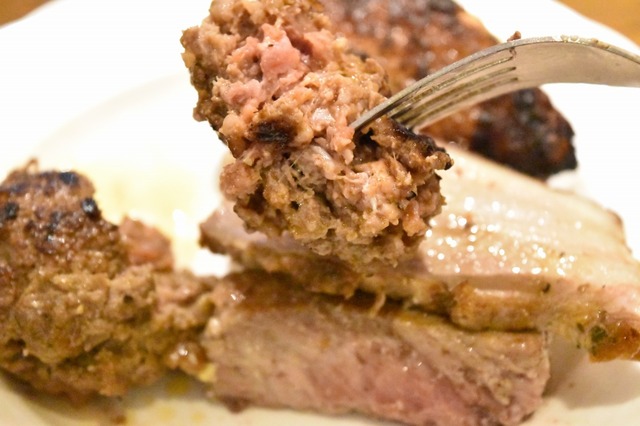  これぞまさに男のハンバーグ！