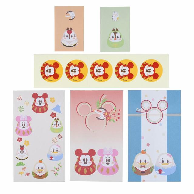 ミッキー＆フレンズ ぽち袋 セット NEW YEAR 2024 700円