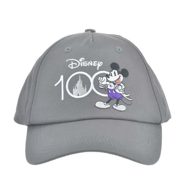 ミッキー 帽子・キャップ グレー The Disney100 Platinum Celebration Collection 4,400円