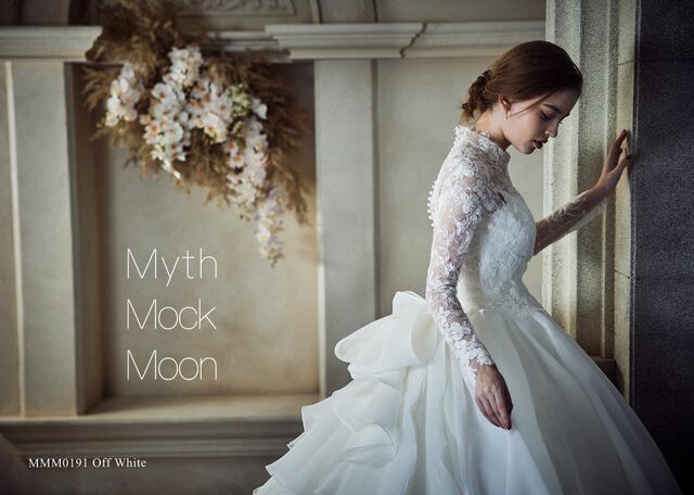 「Myth Mock Moon（ミスモックムーン）」新作ウェディングドレス MMM0191 offwhite