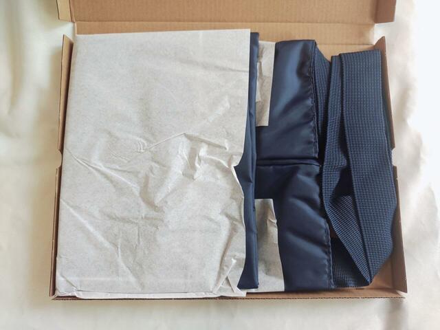 綺麗に梱包されている