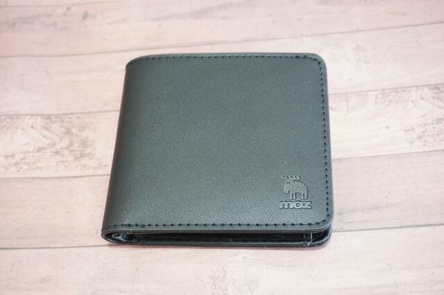 moz牛革二つ折りコンパクト財布BOOK（税込2,948円）