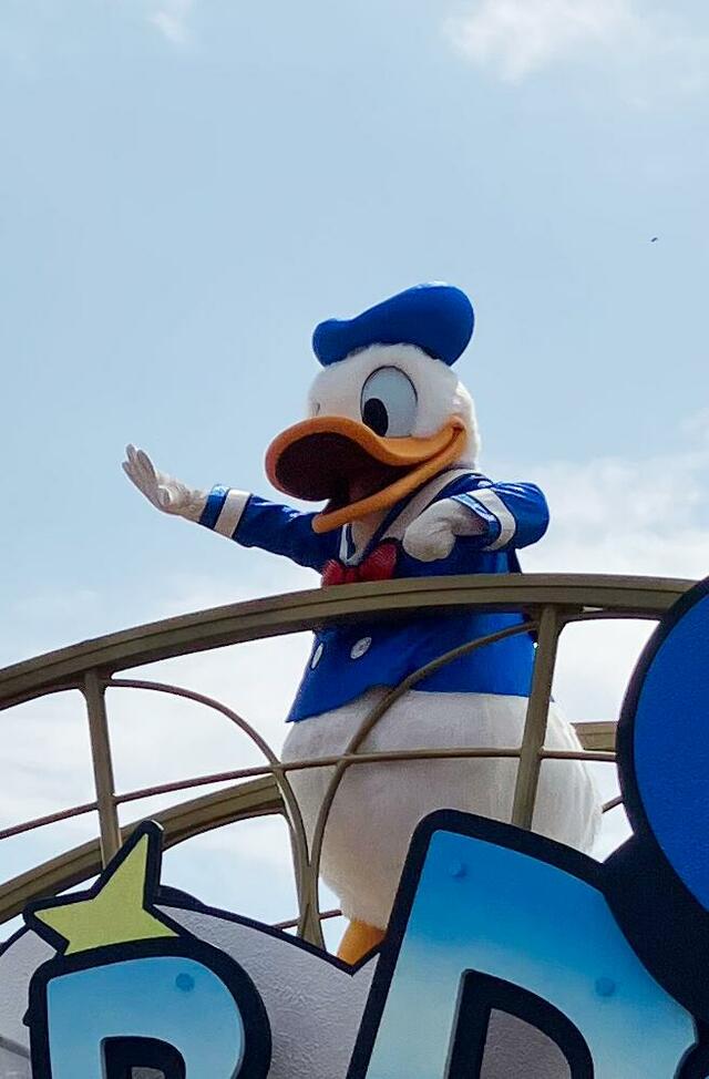 「クワッキーセレブレーション★ ドナルド・ザ・レジェンド!」のようす【「ディズニー・パルパルーザ“ドナルドのクワッキー・ダック!ダック!ダックシティ!”」】