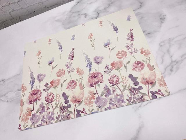 【NITORI】PVCランチョンマット（花柄 o-i）／税込399円