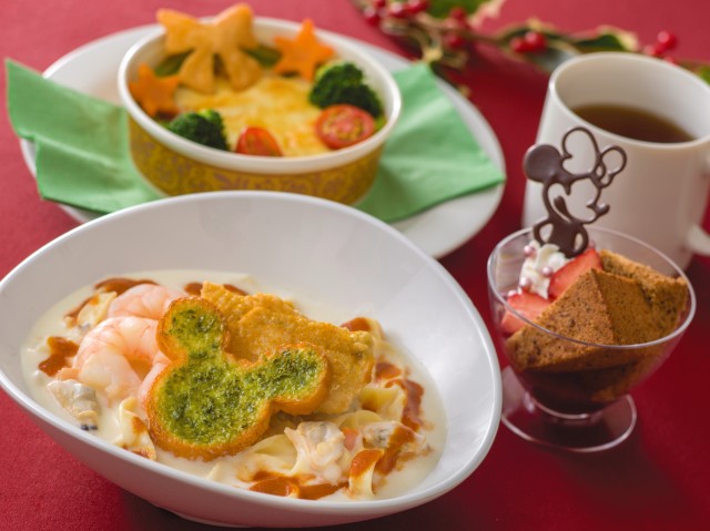 東京ディズニーランド「ディズニー・クリスマス」 プラザパビリオン・レストラン  スペシャルセット