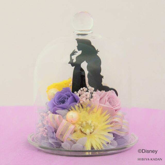 日比谷花壇「ディズニープリンセス プリザーブドフラワー」6,800円