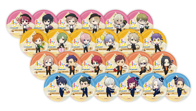 メニュー注文特典絵柄（全24種）｜『A3!』×「アニメイトカフェ」コラボレーション第3弾