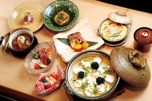 都内・日本料理店の極上ランチ／帰燕（溜池山王）　ランチコース 5940円（要予約）