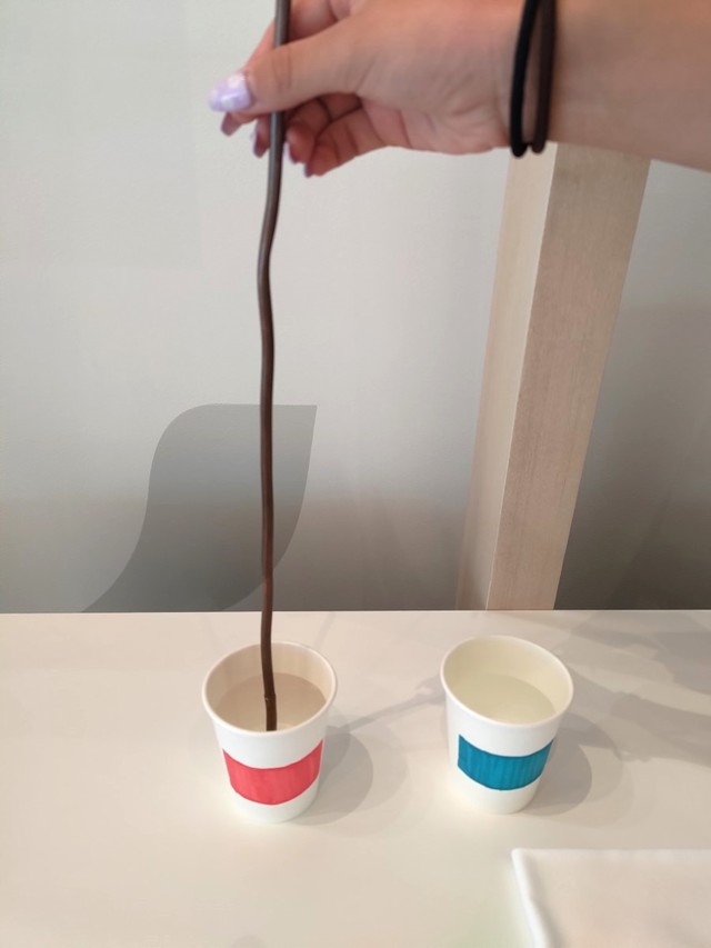 【ネスカフェ 原宿】人工衛星の熱循環の工夫を体感する実験