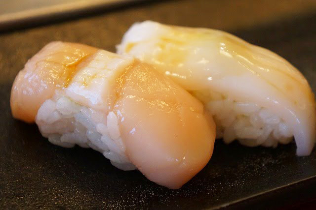 蛇の市本店（日本橋）　帆立と烏賊