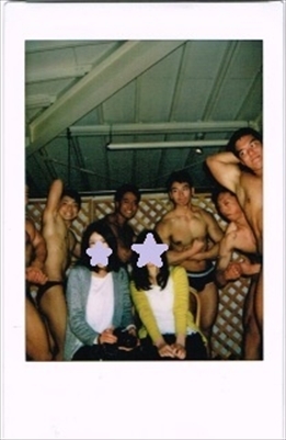 「肉の壁」記念チェキ