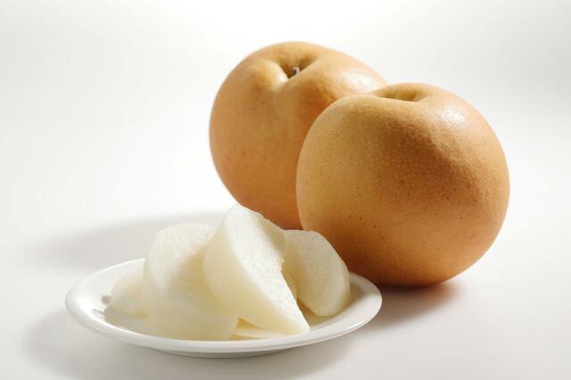 「にっこり梨」【シャインマスカット・にっこり梨・三水のりんご食べ放題】