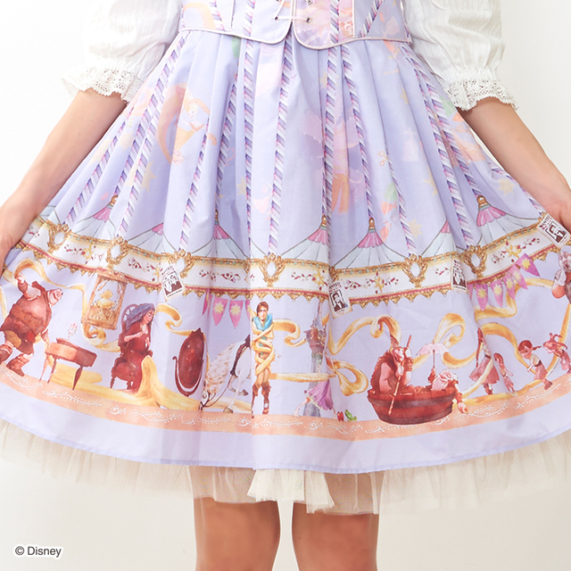 Tangled hair one-piece 16,000円+税