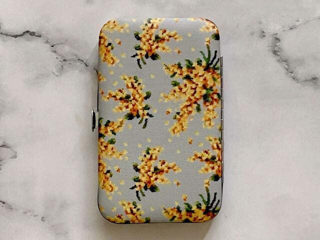 裏面ももちろんミモザソラーレ柄♪