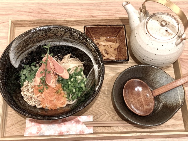 「炙りたらこのお出汁スパゲティ」（1,089円）