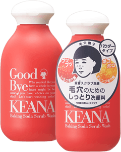 毛穴撫子 重曹スクラブ洗顔　100g 1,296円（税込）