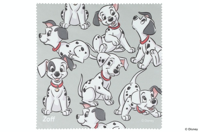 ZA222004_14E1（ブラック）｜『101匹わんちゃん』｜13,300円（税込・セットレンズ代込）｜ディズニー コレクション created by Zoff “FURRY series”