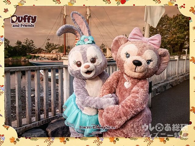 ダッフィーのグリーティングで買えるディズニースナップフォト