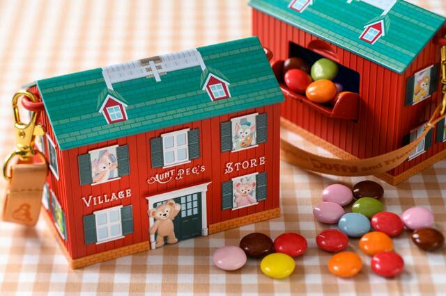 カラフルチョコレート、ミニスナックケース付き 1,200円｜ダッフィー＆フレンズの「ウェア・スマイルズ・グロウ」スーベニア付きメニュー｜販売店舗：東京ディズニーシー「ケープコッド・クックオフ」｜発売日：2024年7月1日（月）