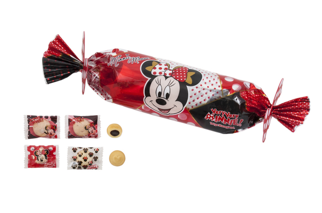 チョコインクッキー 1,800円｜内容量:40個(20個×2袋)長さ約58cm｜東京ディズニーランド「ベリー・ベリー・ミニー！」スペシャルグッズ｜販売店舗「ワールドバザール･コンフェクショナリー」