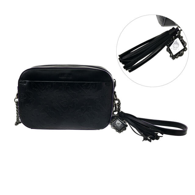 【ANNA SUI】アースラ、フロットサム＆ジェットサム ショルダーバッグ バッグチャーム付き DISNEY VILLAINS 24,000円