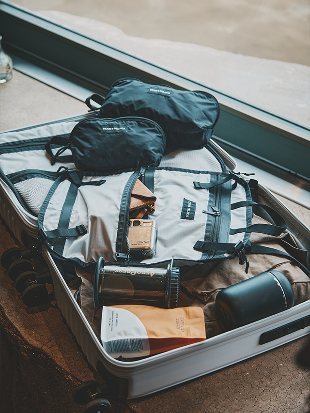 【DEAN & DELUCA×BRIEFING/トラベルキャリーケース】大きさは(約)幅36×高さ54.5×マチ24cmです