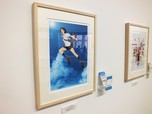 『バケモノの子』展／展覧会限定で販売されるリトグラフ（各30,000円＋税）は、『時をかける少女』『サマーウォーズ』『おおかみこどもの雨と雪』『バケモノの子』の４種類を用意。完全受注生産となる