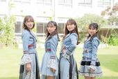 左からNMB48・小嶋花梨、上西怜、渋谷凪咲、川上千尋
