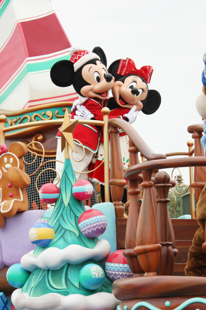 Disney Department 56 ミッキーのライトアップクリスマス