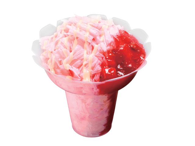 コットンスノーキャンディ ダブルストロベリーミルク（669円）